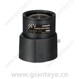 康标达 Computar AG3Z2812FCS-MPIR 500万像素 1/2.7英寸 2.8-8.5mm F1.2 变焦高清系列 DC自动光圈(CS接口)日/夜红外