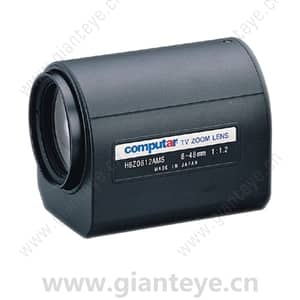 康标达 Computar H6Z0812AMS 1/2英寸 8-48mm F1.2 6倍 电动变焦视频自动光圈带点(C接口)