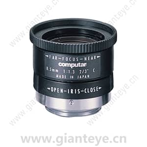 康标达 Computar M8513 2/3英寸 8.5mm F1.3 单焦手动光圈 (C接口)