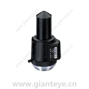 康标达 Computar TG2625FCSL-P 1/3英寸 2.6mm F2.5 微型 DC自动光圈 带4针迷你连接器长电缆(CS接口)