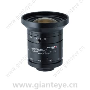 康标达 Computar V0814-MP 200万像素 1英寸 8mm F1.4 2MP(C接口)镜头