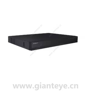 三星韩华 Samsung Hanwha LRN-1610S 16通道 H.265 网络录像机 带 PoE 交换机