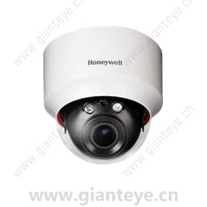 霍尼韦尔 Honeywell H3W2GR1V 网络 TDN 低光 120 dB 宽动态红外室内半球摄像机 2MP 2.7-13.5 毫米 MFZ 镜头 3 个红外 LED