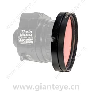 美国 Theia FMT-3555 铝制滤镜支架 适用于 M55x0.75 滤镜 ID 35mm 适用于 410 610 和 1250 系列镜头